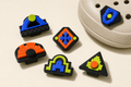 Cyber Kolhapuri Shoe Charms curated product listing image by Parallel Objects