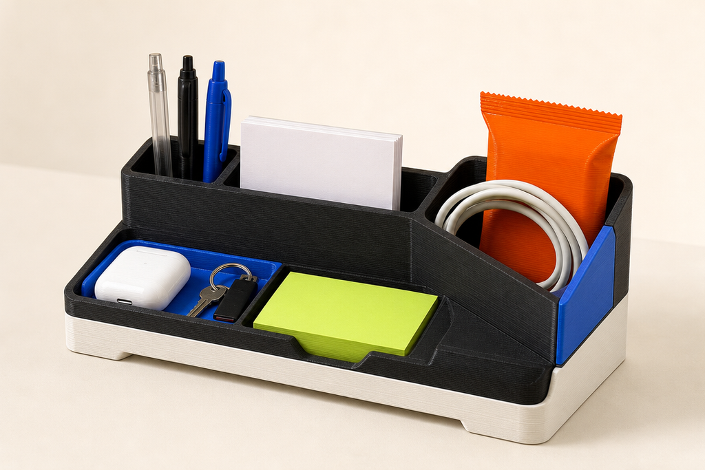 Exam Desk Organizer curated product listing image by Parallel Objects