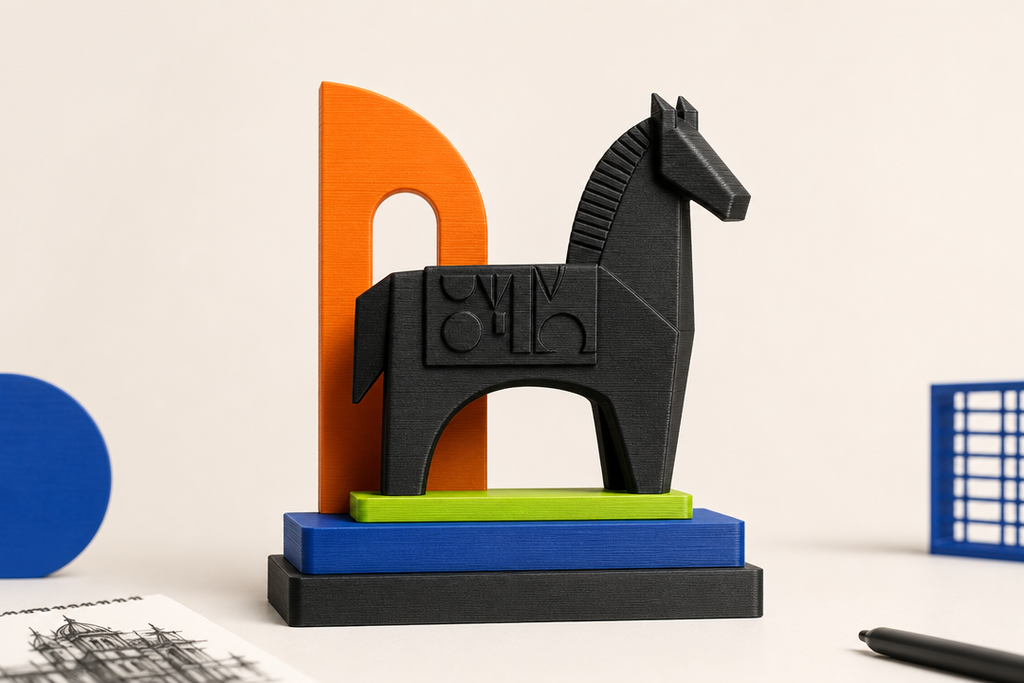 Kala Ghoda Desk Trophy curated product listing image by Parallel Objects