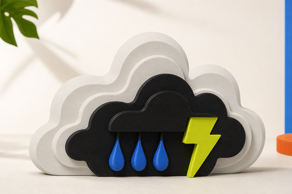 Monsoon Cloud Shelf Sculpture curated product listing image by Parallel Objects