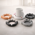 Paw Print Cup Coaster product image