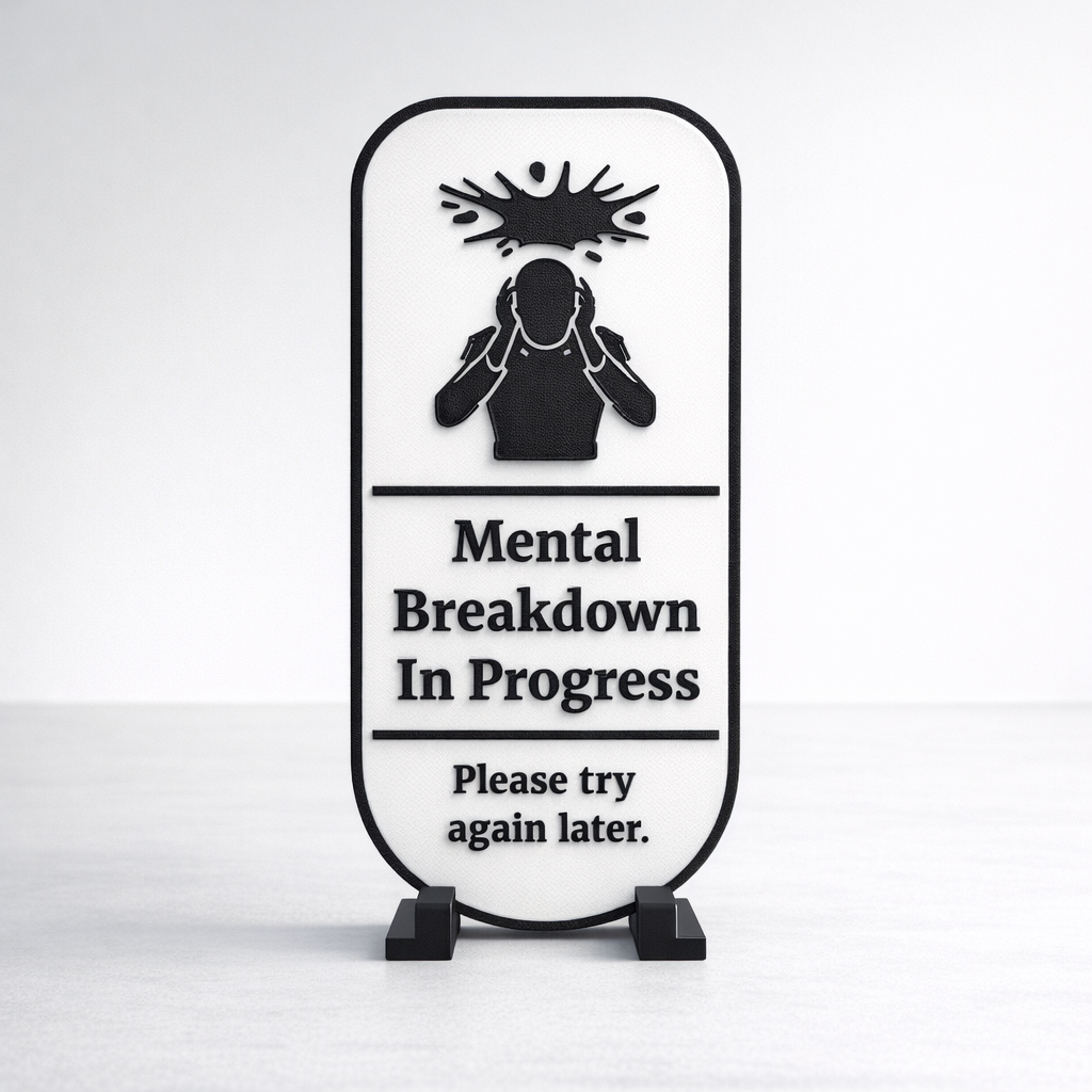 Reset Mode Door Hanger product image