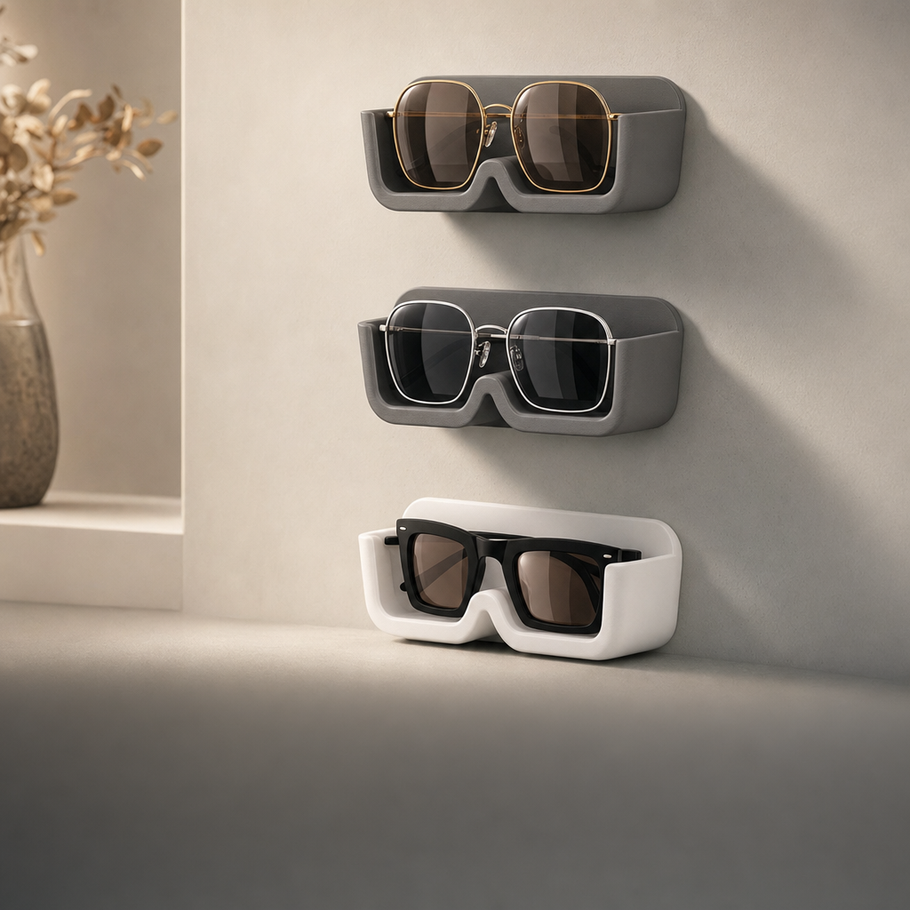 Eyewear rests and catchalls